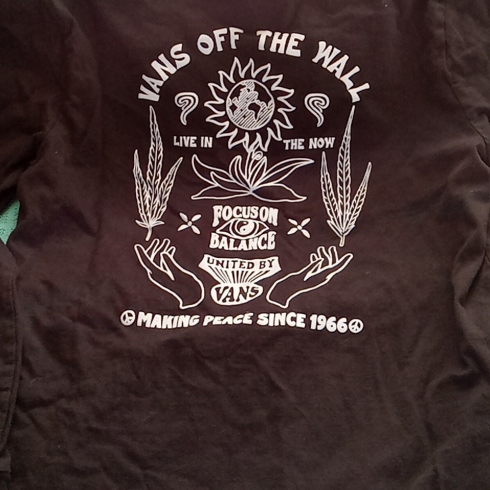 Vans long sleeve Medium Black shirt.